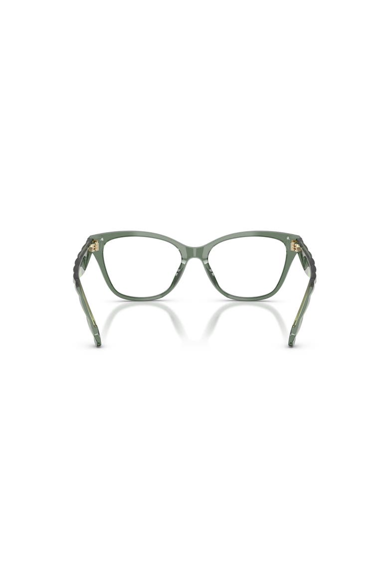 53mm Cat Eye optical glasses, Alternate, color, Green