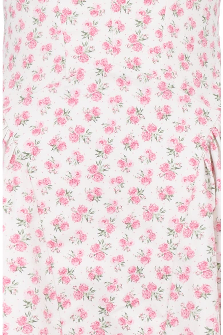 Dorothy Floral Stretch Cotton Dress, Alternate, color, PRINT COTTAGE