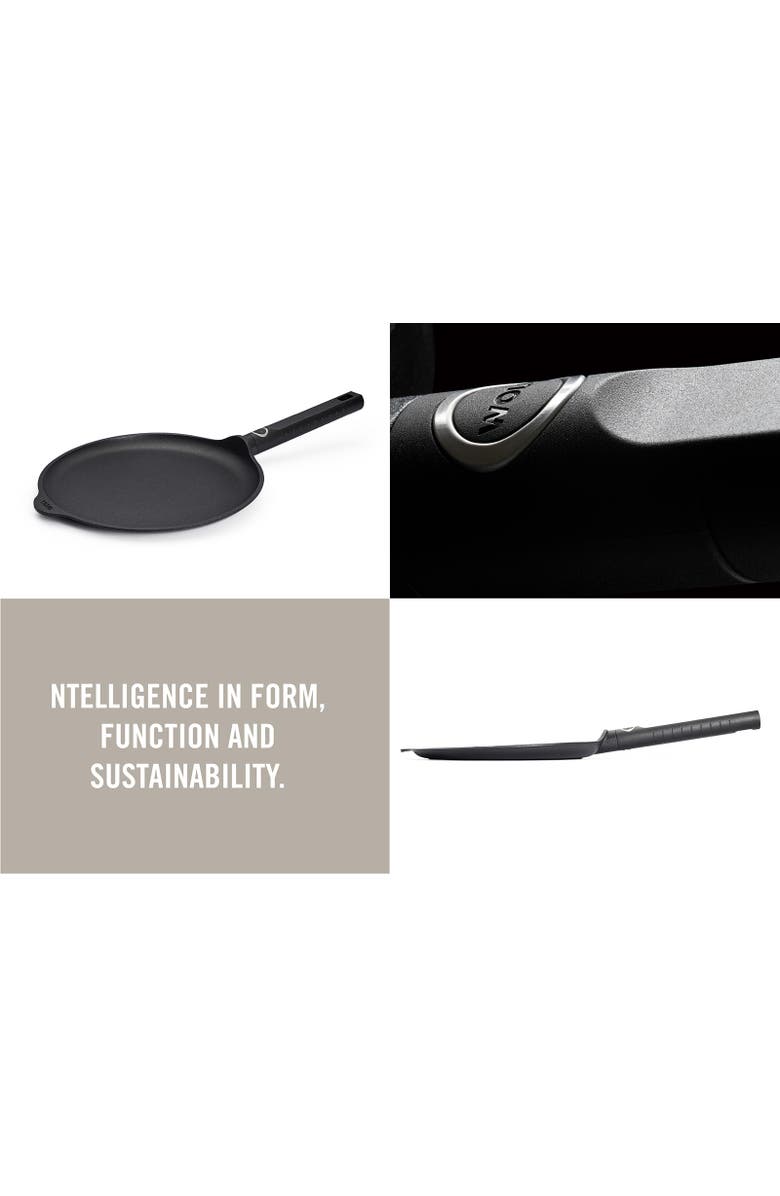 WOLL Ecologic Nonstick Crepes Pan 10-Inch, Alternate, color, Black