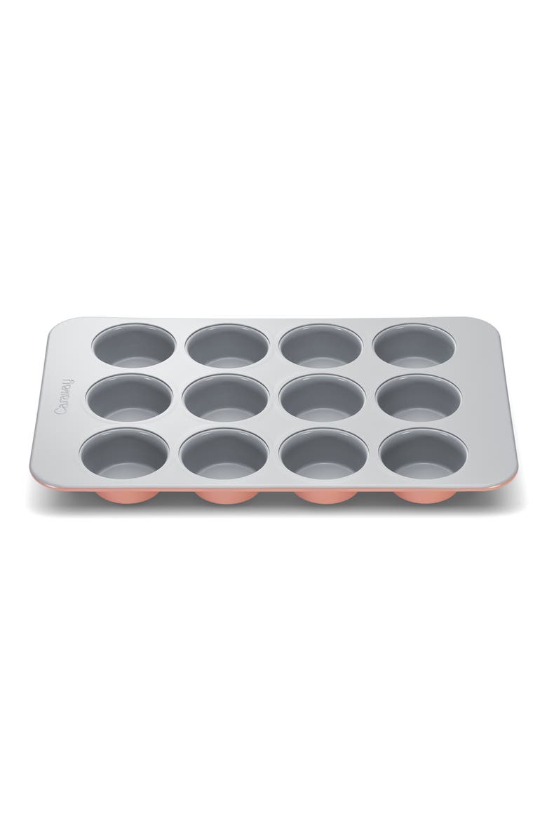 Nonstick Ceramic Muffin Pan, Main, color, PERRACOTTA