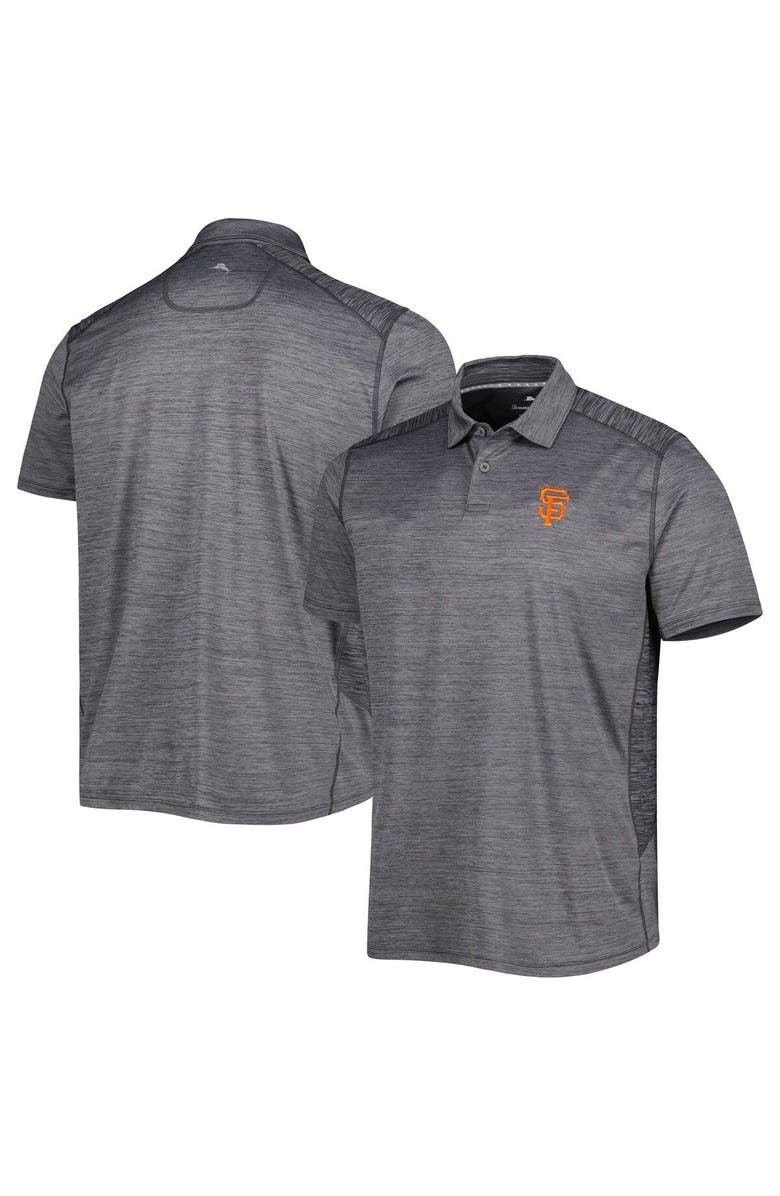 Tommy Bahama Men's Tommy Bahama Gray San Francisco Giants Delray IslandZone Polo, Alternate, color, 