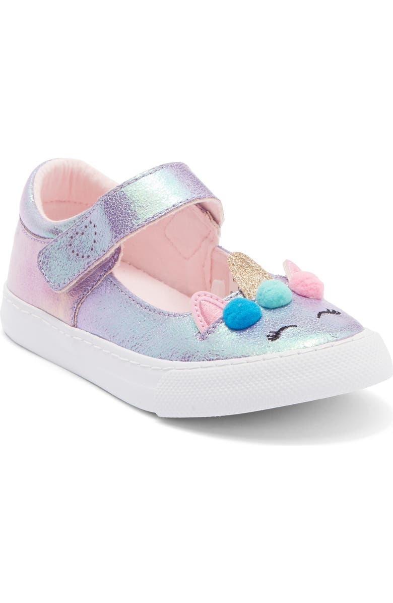 Harper Canyon Kids' Mystical Unicorn Mary Jane Flat, Main, color,
