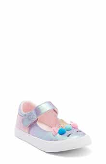 Harper Canyon Kids' Mystical Unicorn Mary Jane Flat