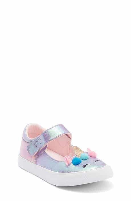 Harper Canyon Kids' Mystical Unicorn Mary Jane Flat