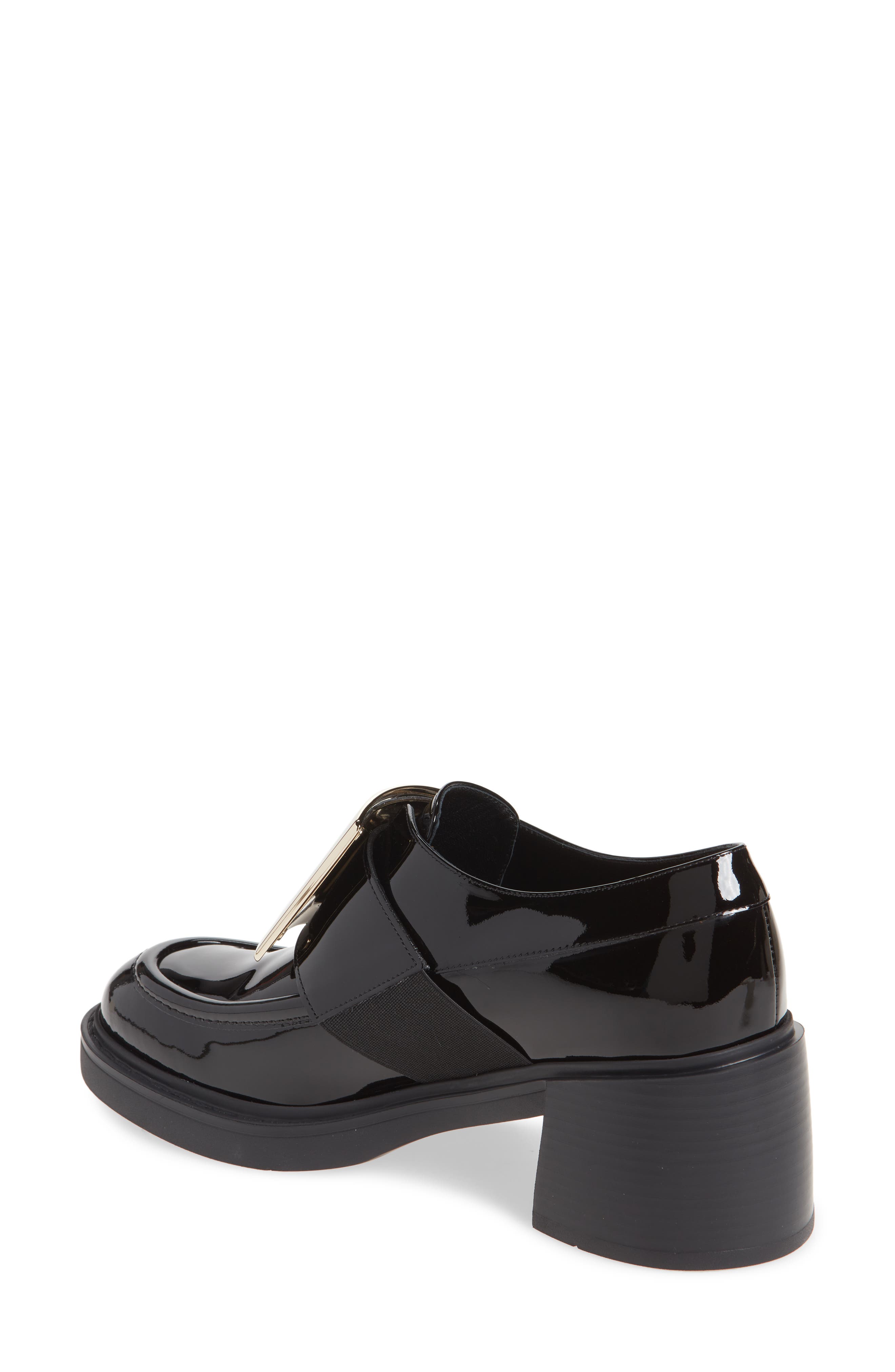 Roger Vivier Viv Rangers Buckle Loafer, Alternate, color, 