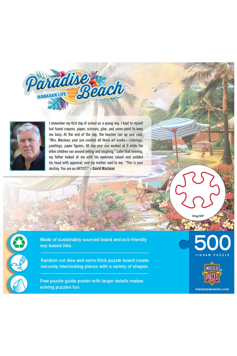 Hawaiian Life 500 Piece Jigsaw Puzzle, Alternate, color, Multicolor