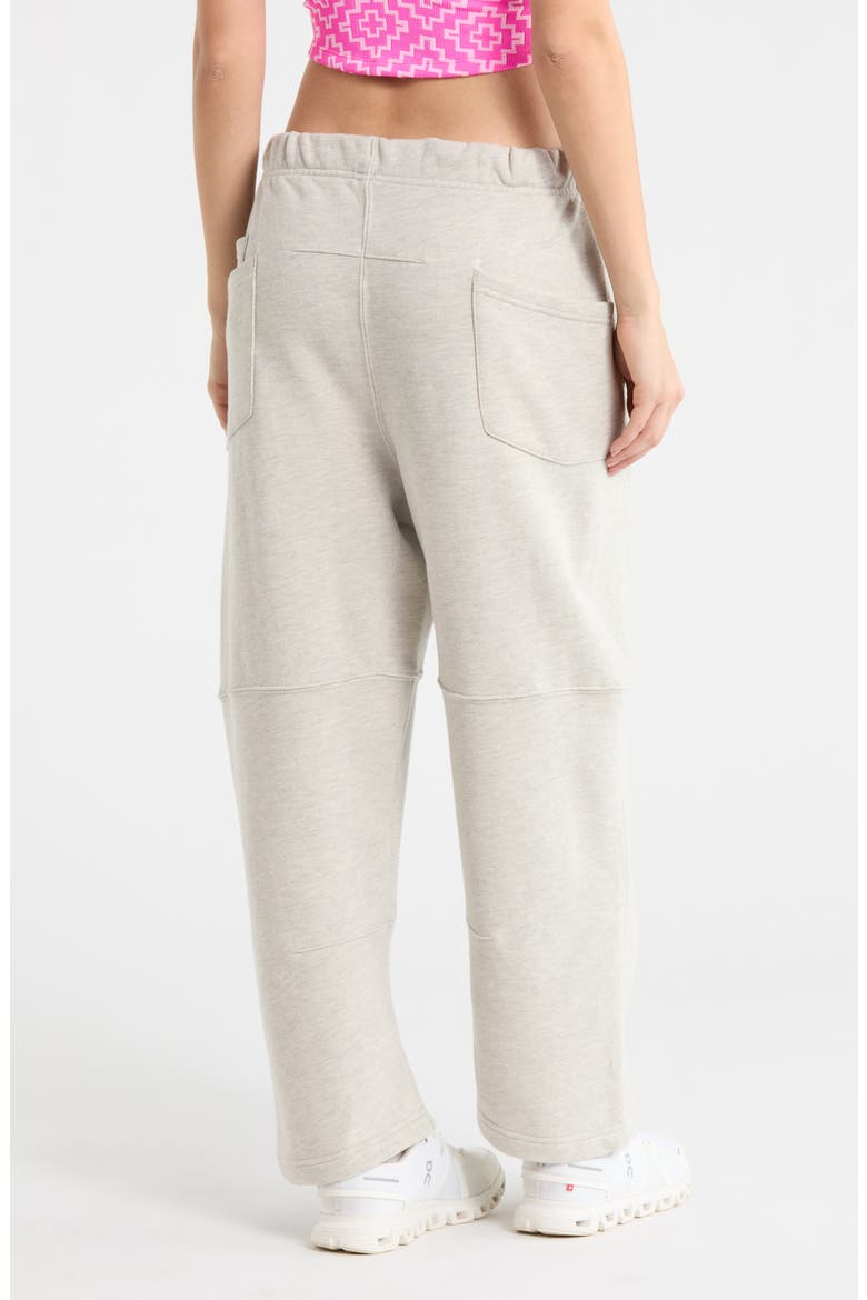 Top Score Barrel Pants, Alternate, color, HEATHER GREY