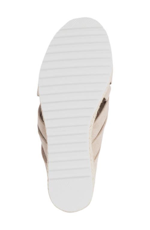Aquatalia Aura Wedge Sandal In Neutral