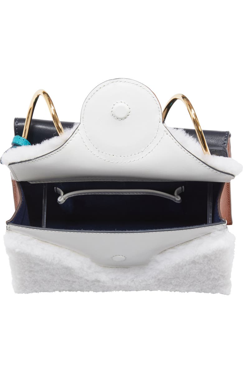 Danse Lente Bobbi Genuine Shearling Tote, Alternate, color,