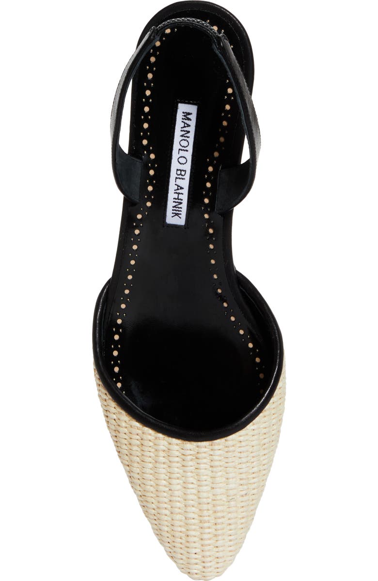 Manolo Blahnik Raffro Slingback Pump, Alternate, color,