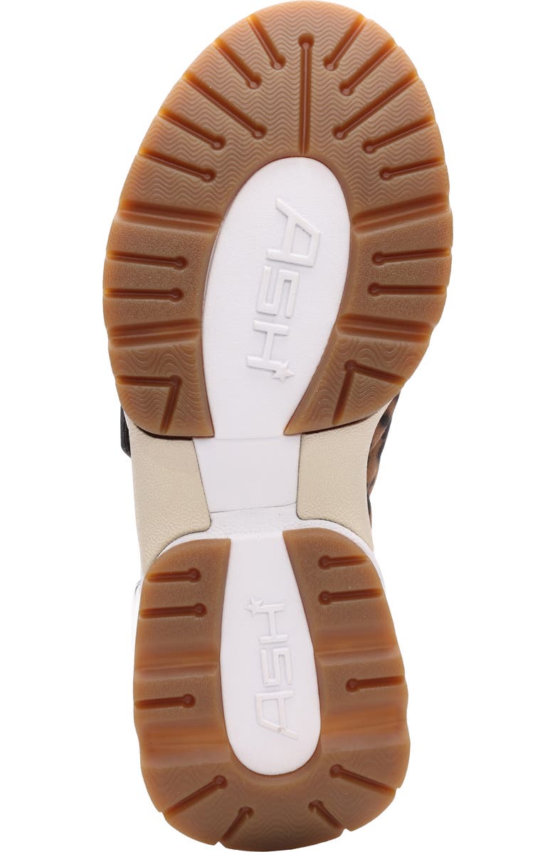 Ash Dixie Bis Leopard Slingback Slide Sandal, Alternate, color,