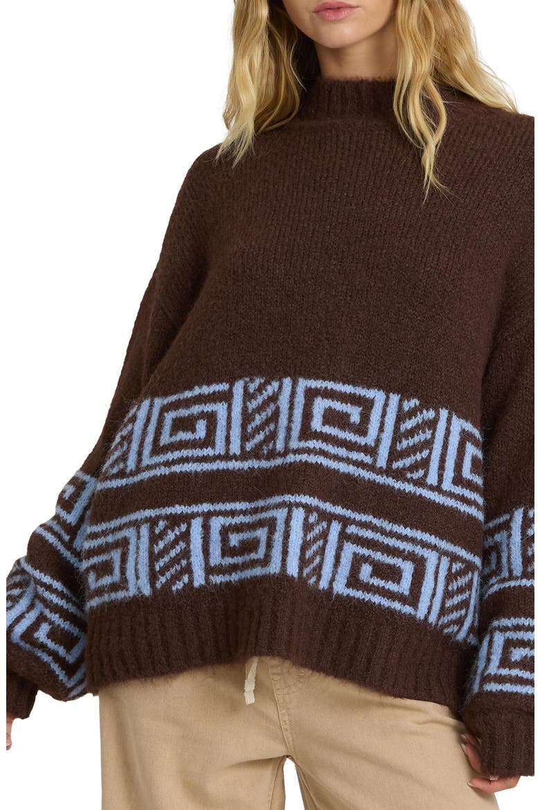 Mesa Crew Sweater, Main, color, TEAK