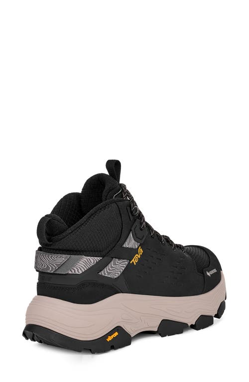 Teva Grandview Max Gore-tex® Waterproof Hiking Boot In Black