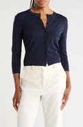 Reiss Mara Lightweight Cropped Cardigan