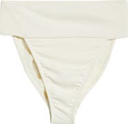 MONTCE Tamarindo Rib High Cut Bikini Bottoms