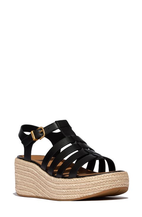 Espadrille Platform Wedge Sandal (Women)
