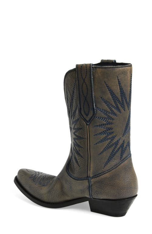 Golden Goose Wish Star Short Western Boot