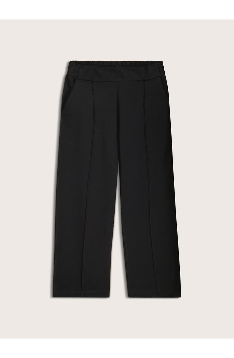 Baukjen Ebru Ponte Straight Leg Crop Trousers, Alternate, color, Caviar Black