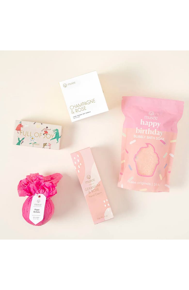 Uncommon Goods Ultimate Birthday Gift Set by Musee, Alternate, color, Pink