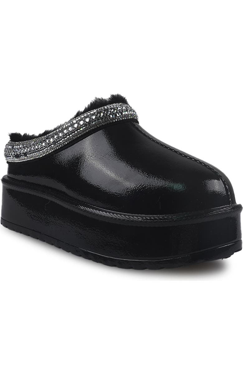 ZIGI Sofie Faux Fur Platform Slipper, Main, color, Black O