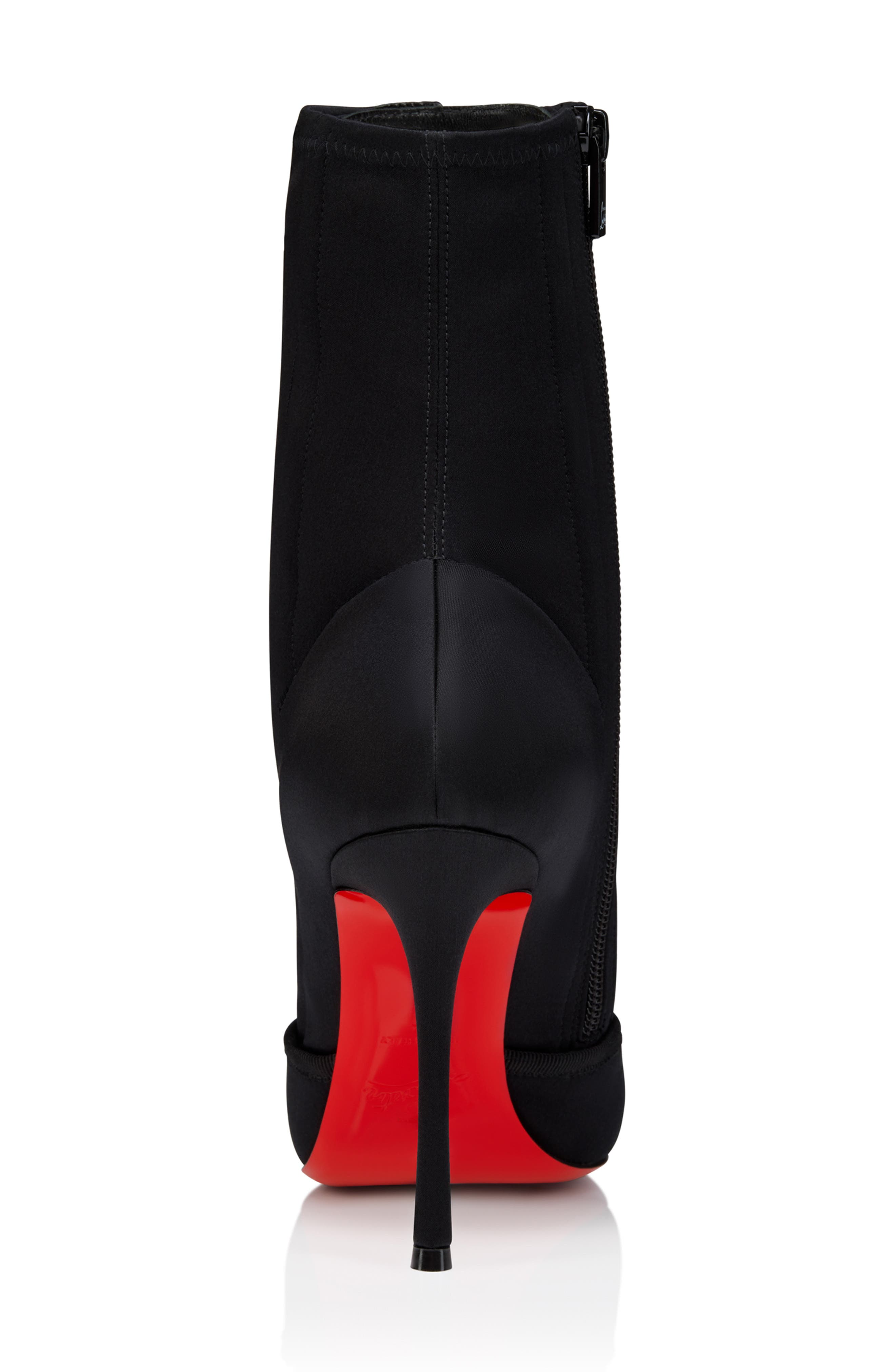 Christian Louboutin Cassia Pavlova Lace-Up Bootie, Alternate, color, Black