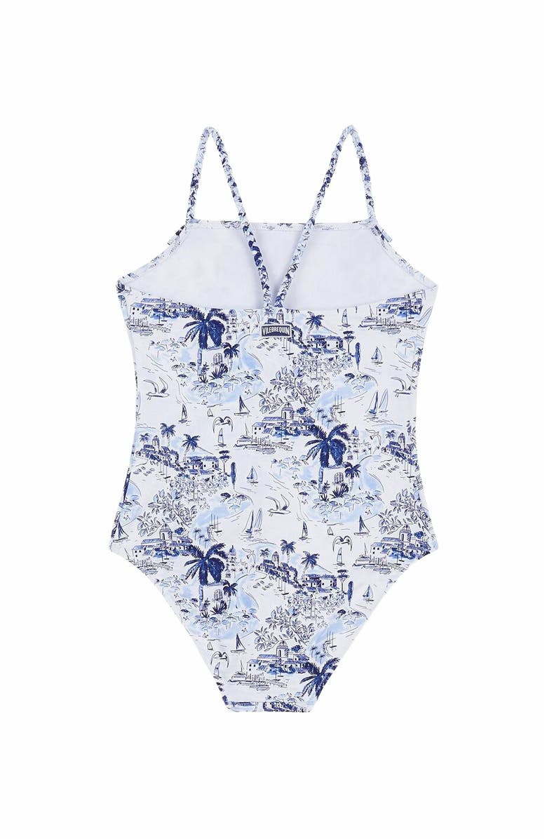 Vilebrequin Kids' Riviera One-Piece Swimsuit, Alternate, color,