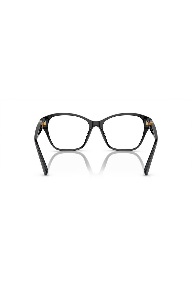 Ralph Lauren 53mm Square optical glasses, Alternate, color, Black