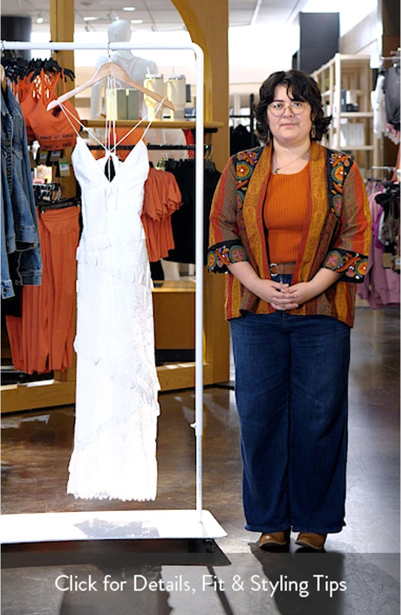 Rosalyn Lace Maxi Sundress, sales video thumbnail