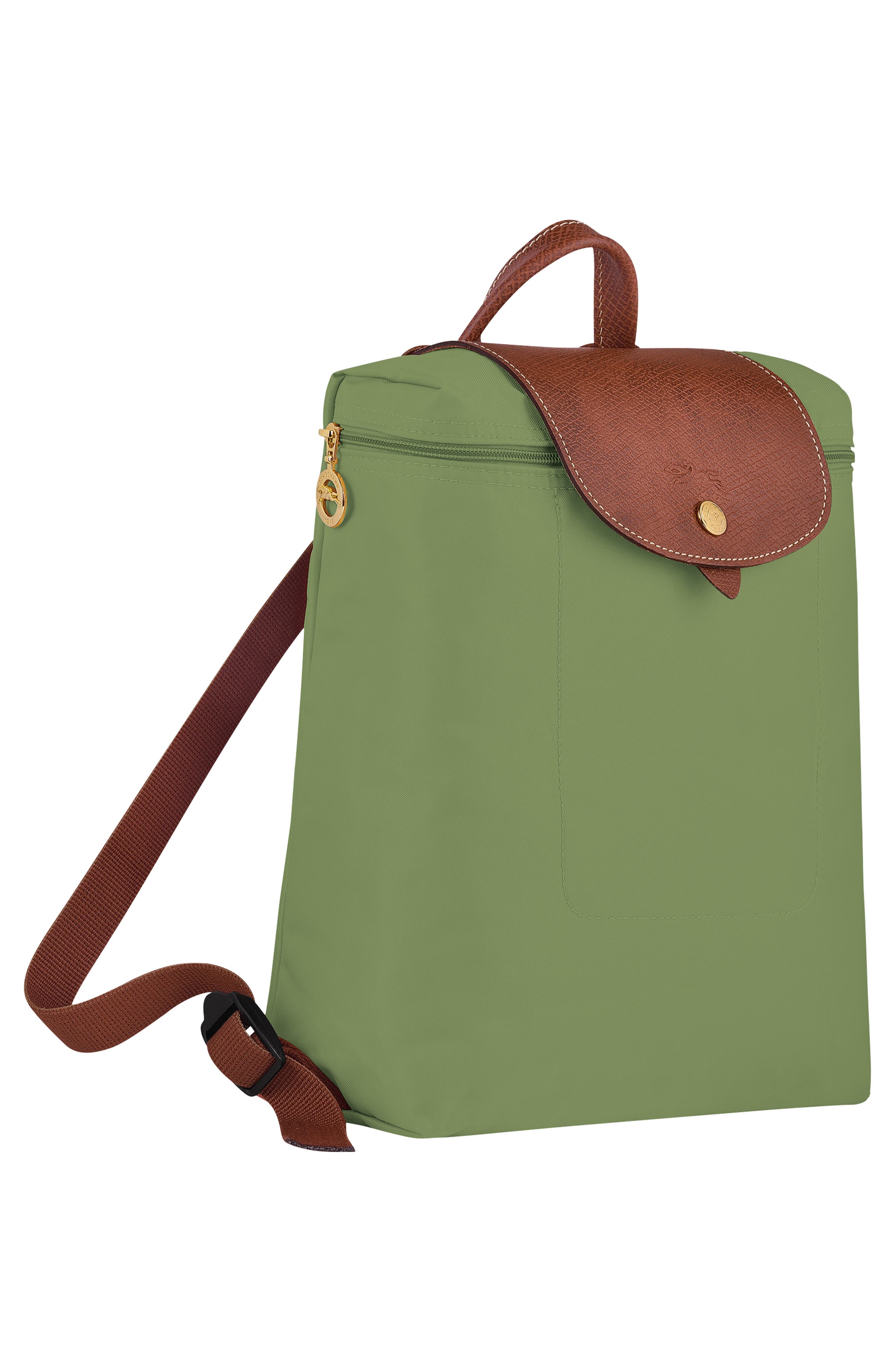 Longchamp Le Pliage Nylon Canvas Backpack, Alternate, color, Lichen