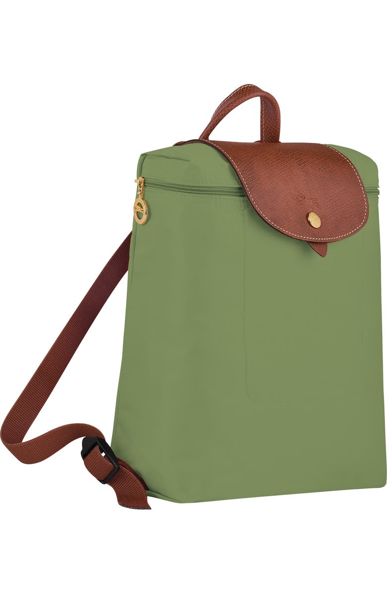 Longchamp Le Pliage Nylon Canvas Backpack, Alternate, color, Lichen