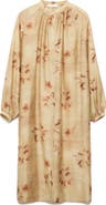 MANGO Leaf Print Caftan