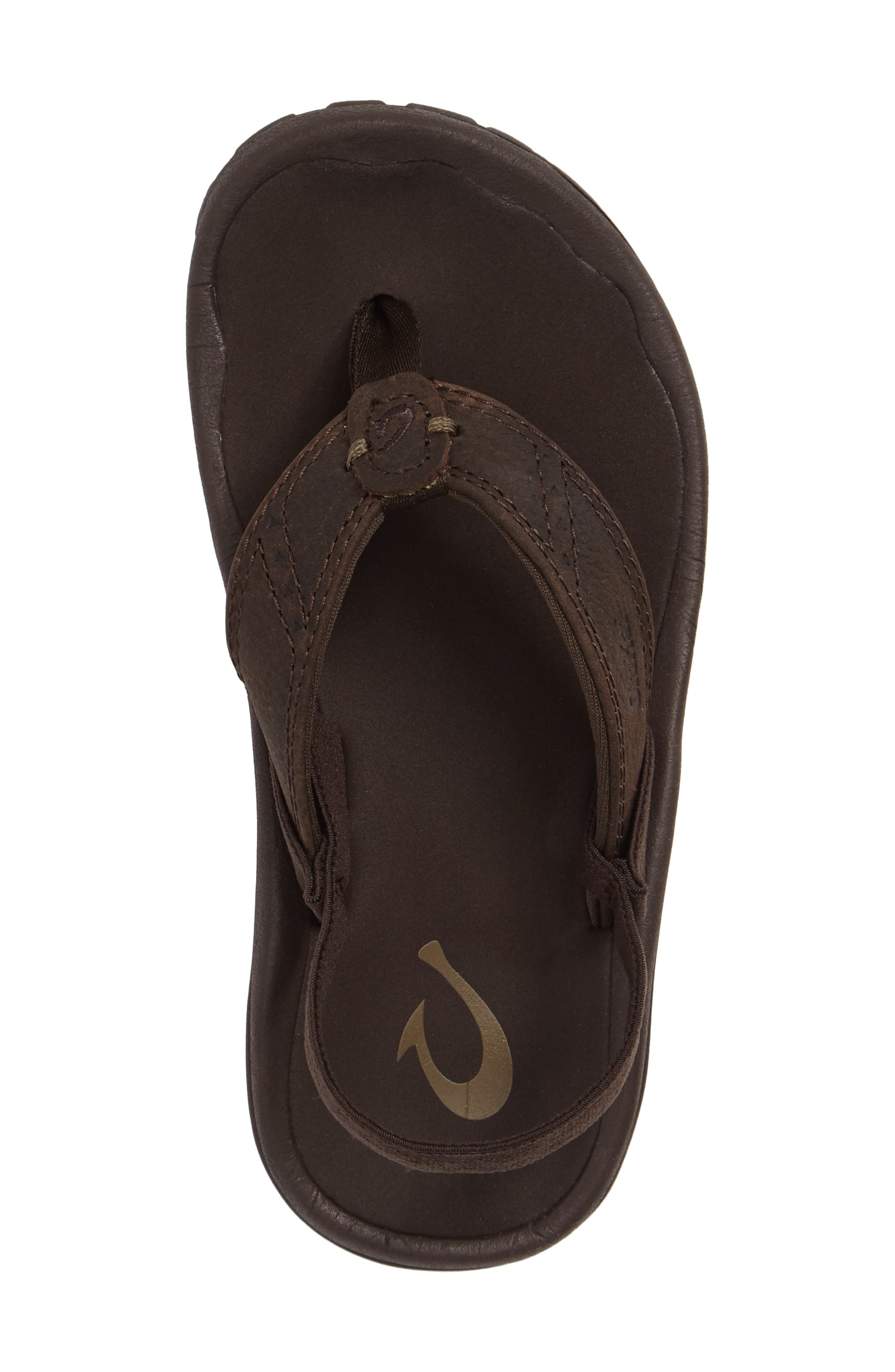 OluKai Nui Leather Sandal, Alternate, color, 