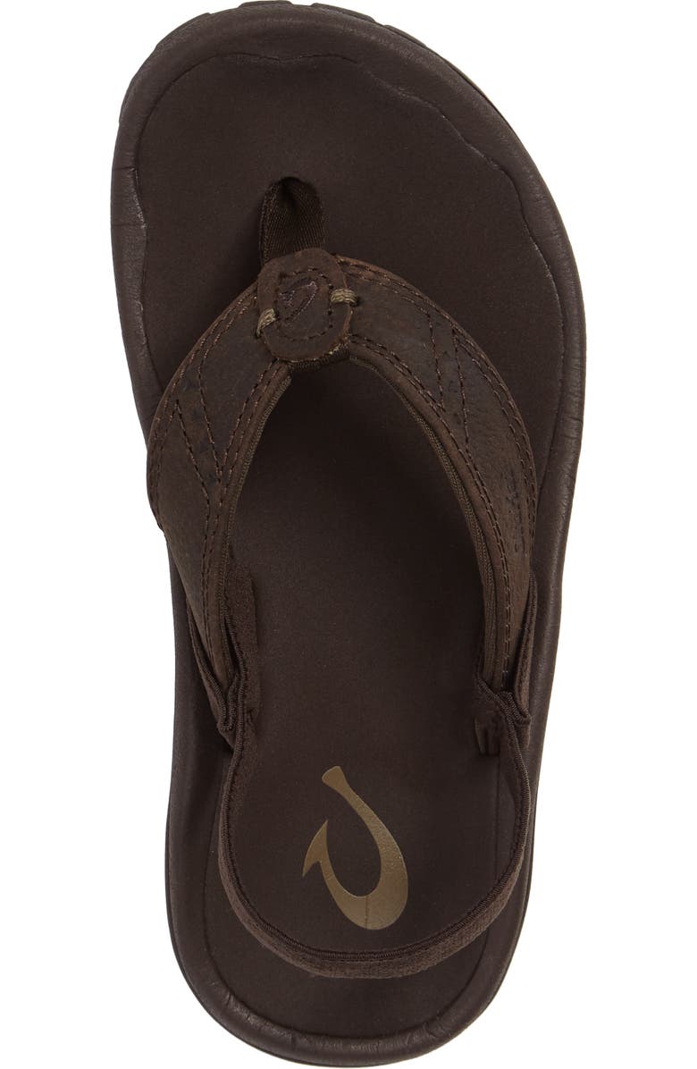 OluKai Nui Leather Sandal, Alternate, color,