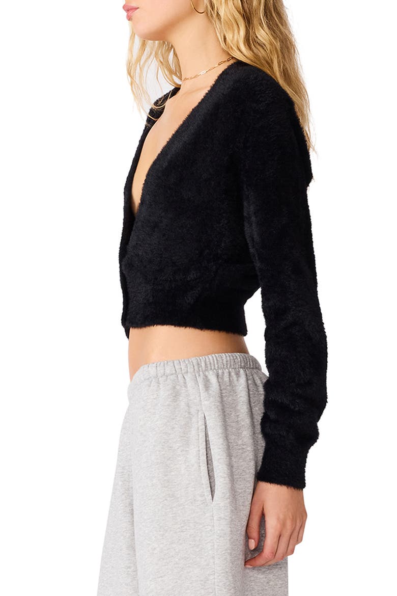 Rachel Cardigan, Alternate, color, BLACK