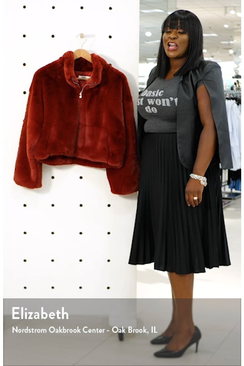 Xander Faux Fur Jacket video
