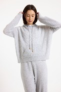 Brodie Pure Cashmere Luxe Relaxed Fit 100% Cashmere Hoodie