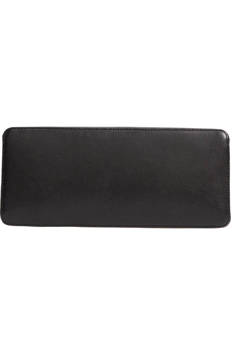 Ted Baker London Crystal Bar Leather Top Handle Satchel, Alternate, color,