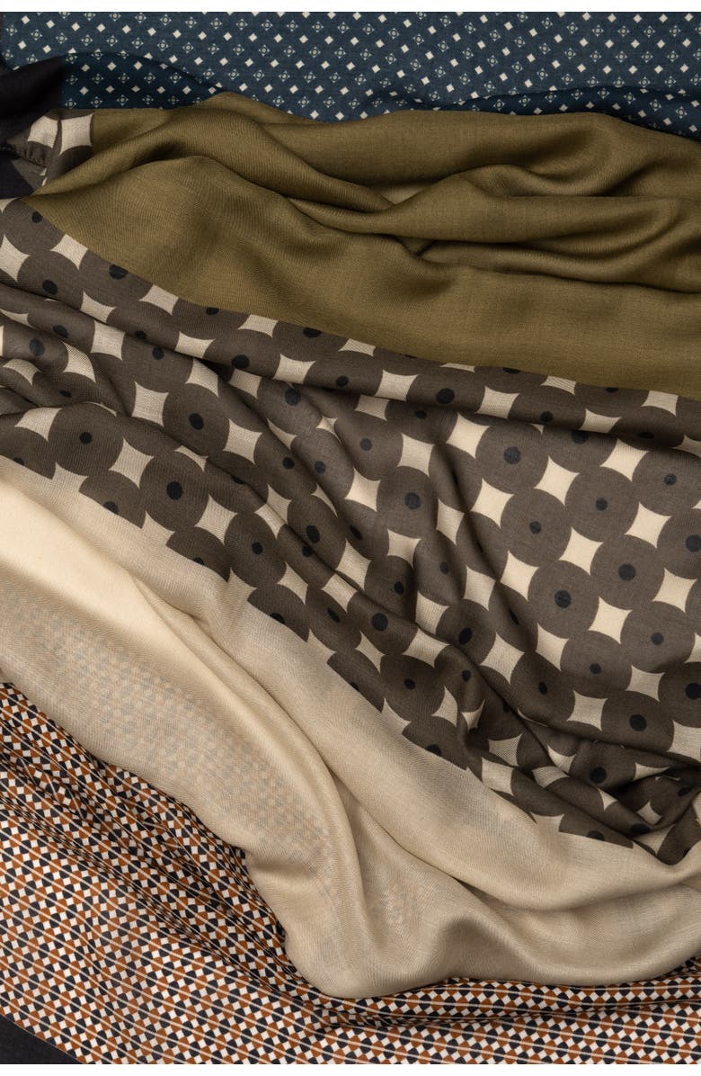 Elizabetta Cortona - Modal Scarf, Alternate, color, Olive