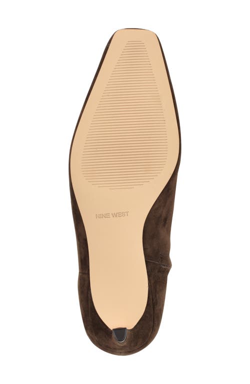 Nine West Caddy Knee High Boot In Brown