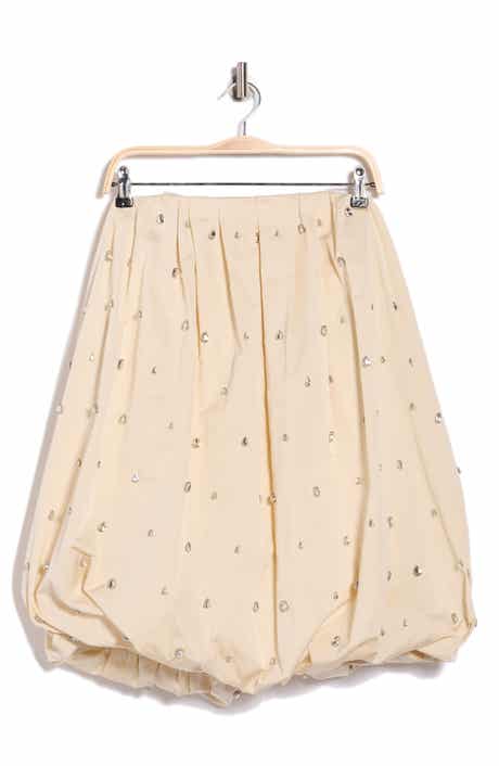 A.L.C. Holly Embellished Strapless Bubble Hem Minidress