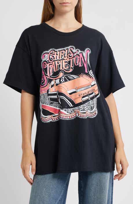 Merch Traffic Chris Stapleton Cotton Graphic T-Shirt