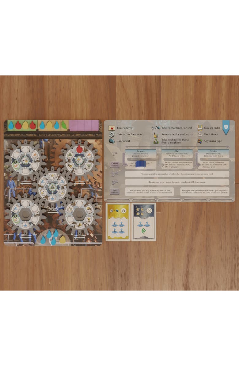 Sophisticated Cerberus Games Sprocketforge 1st Edition, Fantasy Engine Building Game, Alternate, color, Multicolored