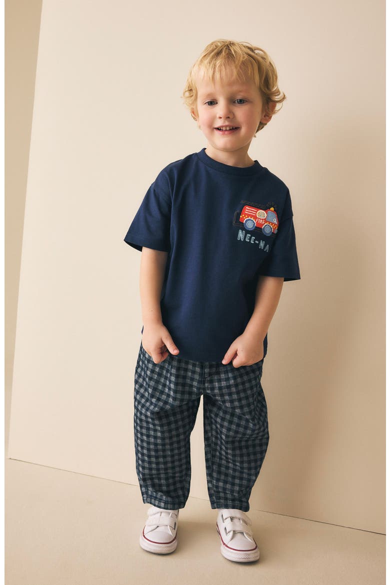 Kids' Character Appliqué Graphic T-Shirt, Alternate, color, BLUE