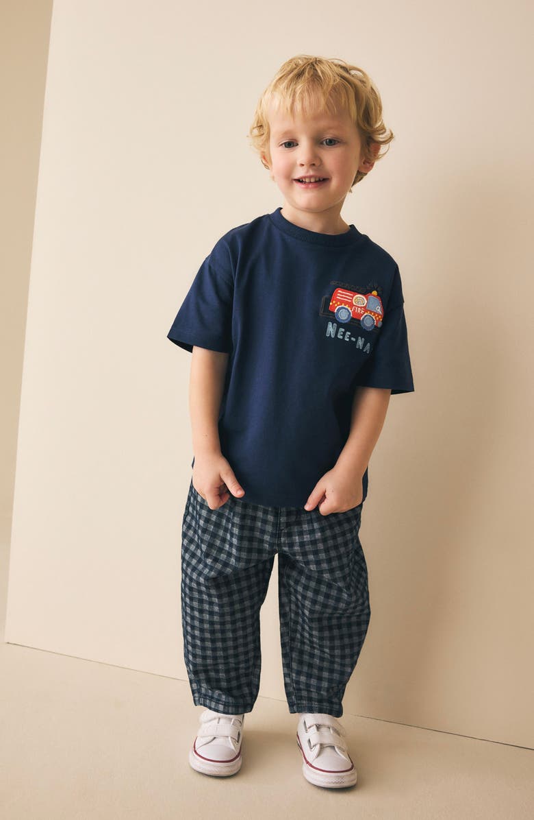 NEXT Kids' Character Appliqué Graphic T-Shirt, Alternate, color, Blue