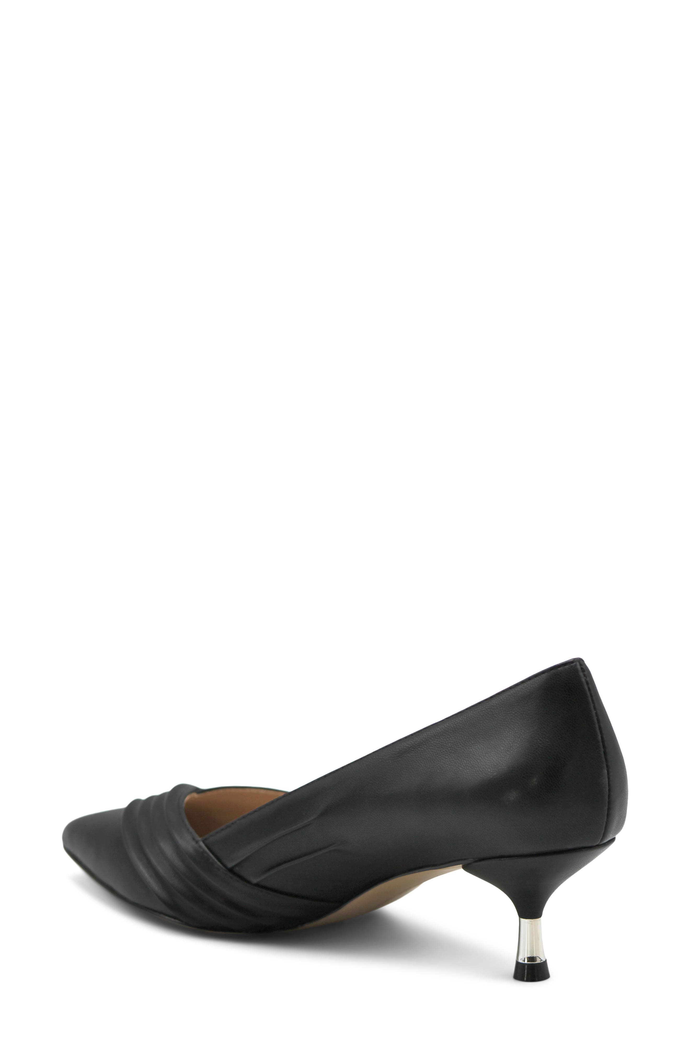 Adrienne Vittadini Sapient Pleated Kitten Heel Pump, Alternate, color, 