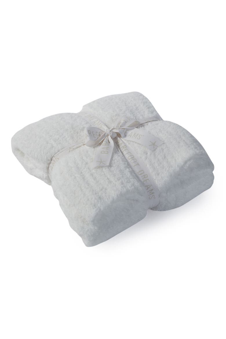 CozyChic™ Rib Throw Blanket, Alternate, color, WHITE