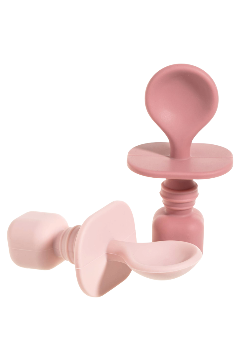 Baby Feeding Spoon Set 2-Piece, Main, color, Pastel Pink