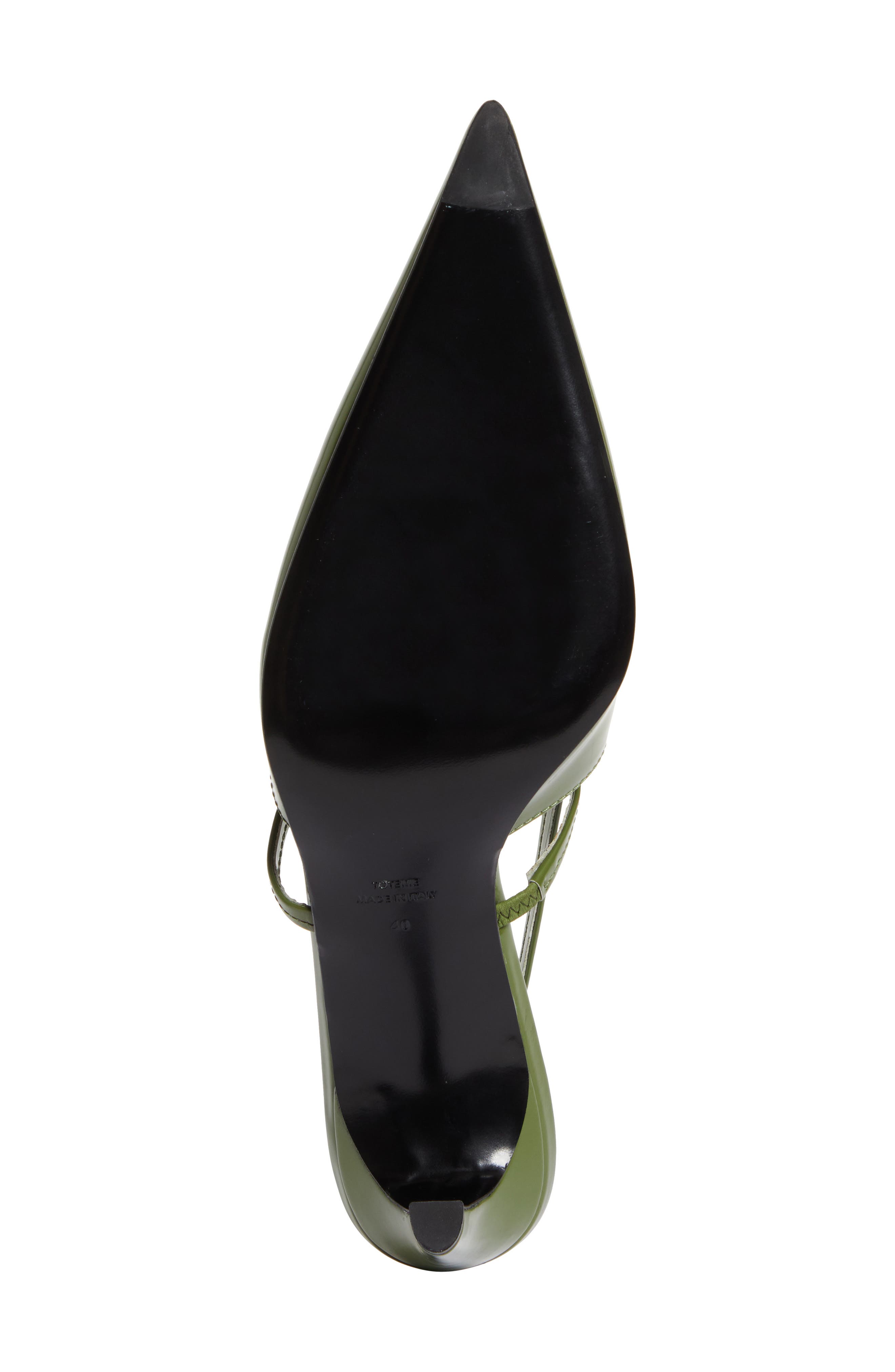 TOTEME The Sharp Kitten Heel Slingback Pump, Alternate, color, 