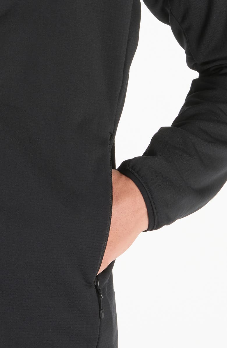 Marmot Leconte Full Zip Hoodie, Alternate, color, Black