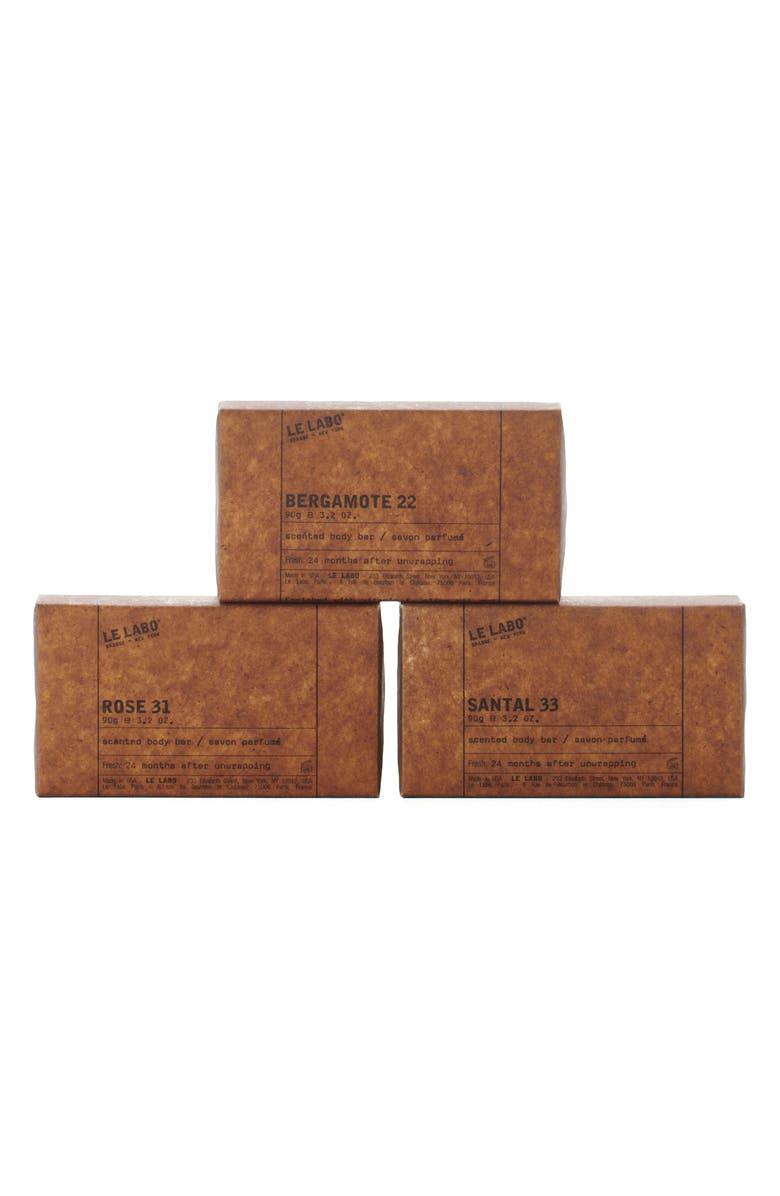 Le Labo Scented Body Bar Soap Set, Main, color, 